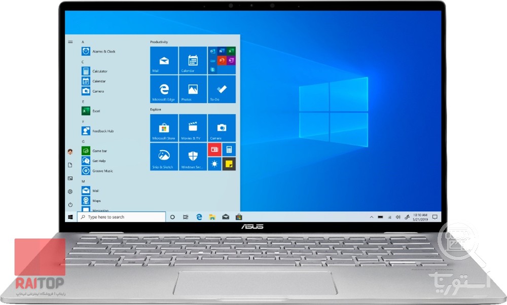 لپ تاپ استوک 2 در 1 ASUS مدل Q406DA