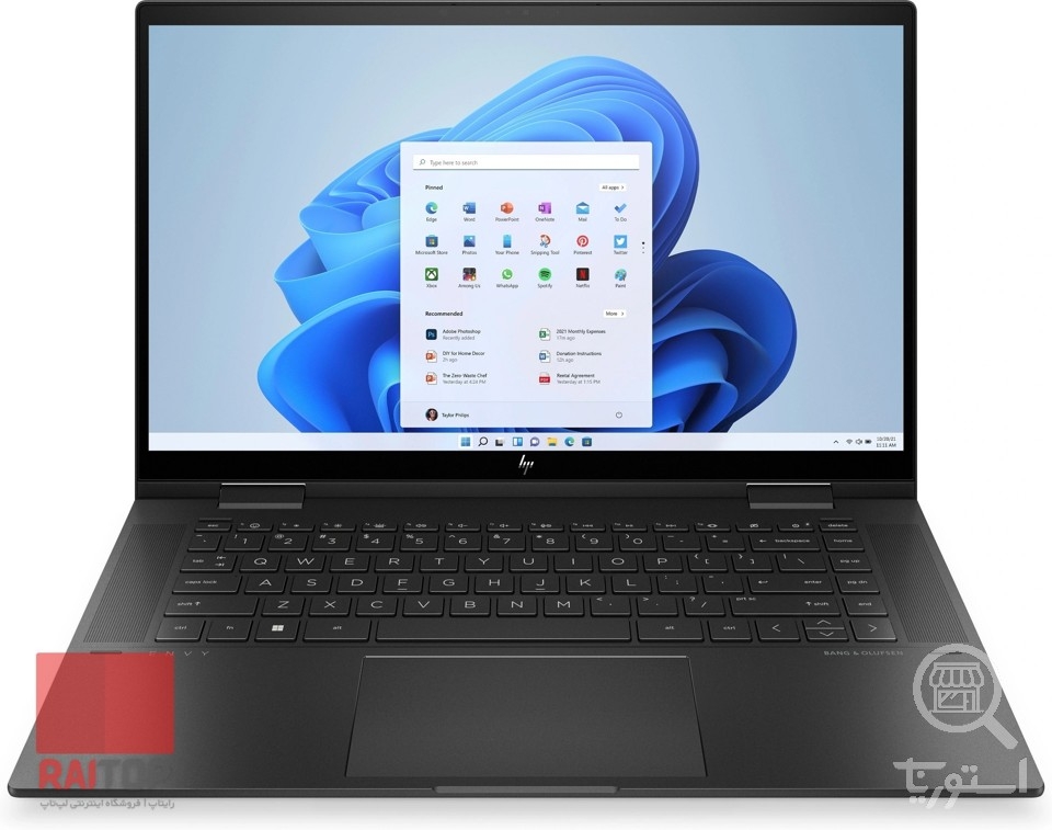 لپ تاپ 2 در 1 HP مدل Envy x360 15-ey0