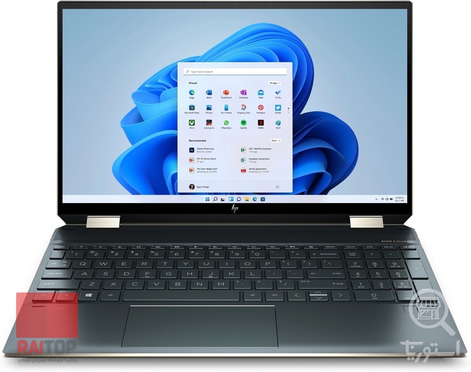 لپ تاپ 2 در 1 HP مدل Spectre x360 15-eb00 10510U