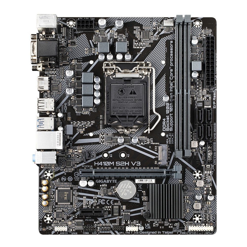 مادربرد گیگابایت مدل H410M S2H V3 Rev1.1
