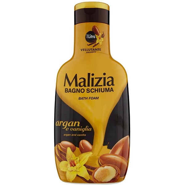 شامپو بدن مالیزیا حاوی روغن آرگان و عصاره وانیل حجم 1000ml