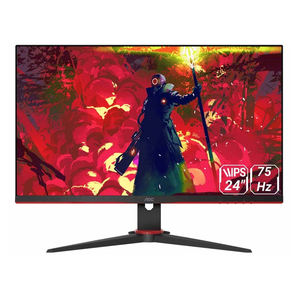 مانیتور گیمینگ 24 اینچ ای او سی مدل 24G2E5 با پنل IPS و رزولوشن FullHD