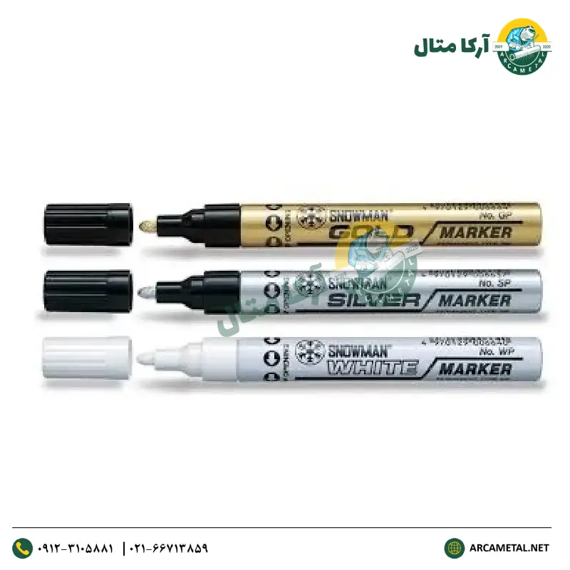 ماژیک متال مارکر اسنومن ژاپنی اورجینال