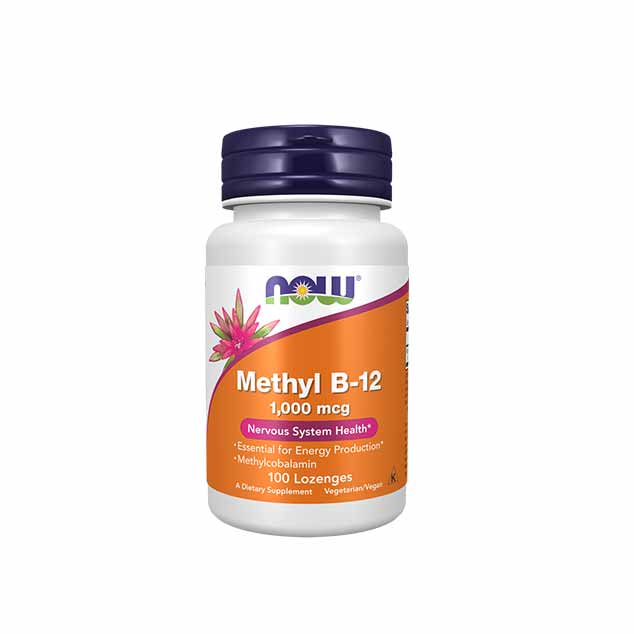 متیل B12 جویدنی ناوو - NOW Methyl B-12 1,000 mcg 100 Lozenges