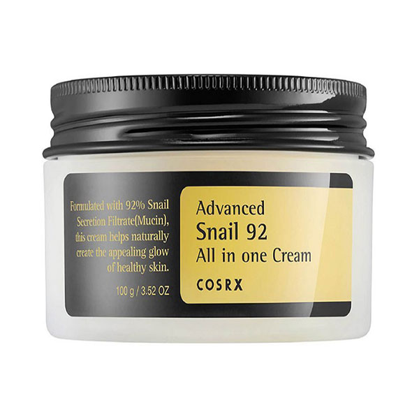 کرم مرطوب کننده قوی موسین حلزون کوزارکس مدل Advanced Snail 92 حجم 100g
