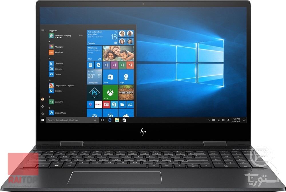 لپ تاپ 15 اینچی HP مدل ENVY x360 -15-ds Ryzen 3000
