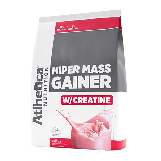 هایپر مس گینر + کراتین اتلتیکا - Atlhetica Hiper Mass Gainer W/Creatine 3kg