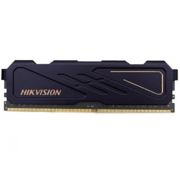 رم کامپیوتر DDR4 تک کاناله 3200 مگاهرتز مدل هایک ویژن ظرفیت 16 گیگابایت هیت سینک