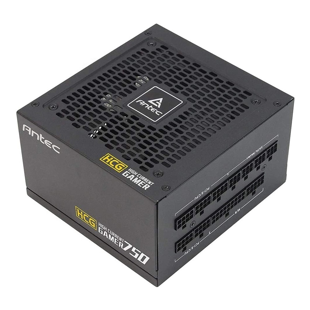 پاور فول ماژولار گیمینگ 750 وات انتک مدل HCG750 با گواهی 80plus gold