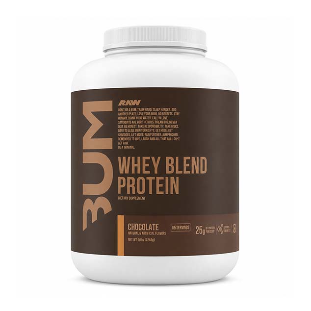 پروتئین وی کریس بامستد سی بام راو - RAW CBUM Whey Blend Protein 2268g