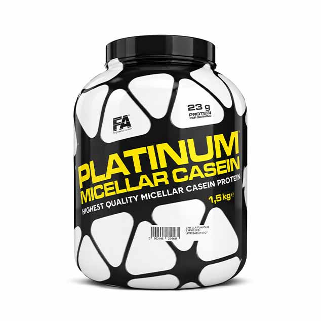 پروتئین کازئین میسلار پلاتینیوم فا ناتریشن - FA Nutrition Platinum Casein 1.5kg