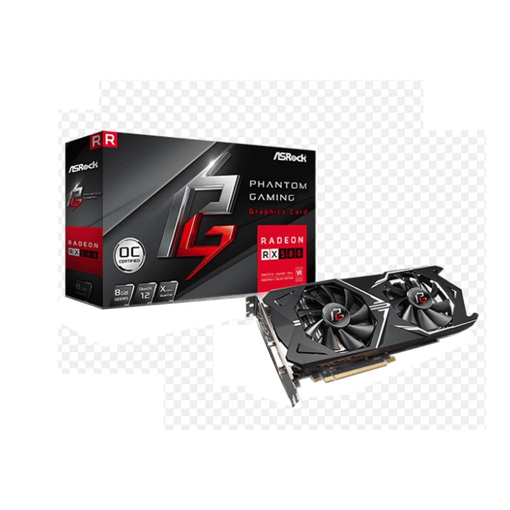 کارت گرافیک ASRock RX580 جی ایکس آر با حافظه 8 گیگابایت