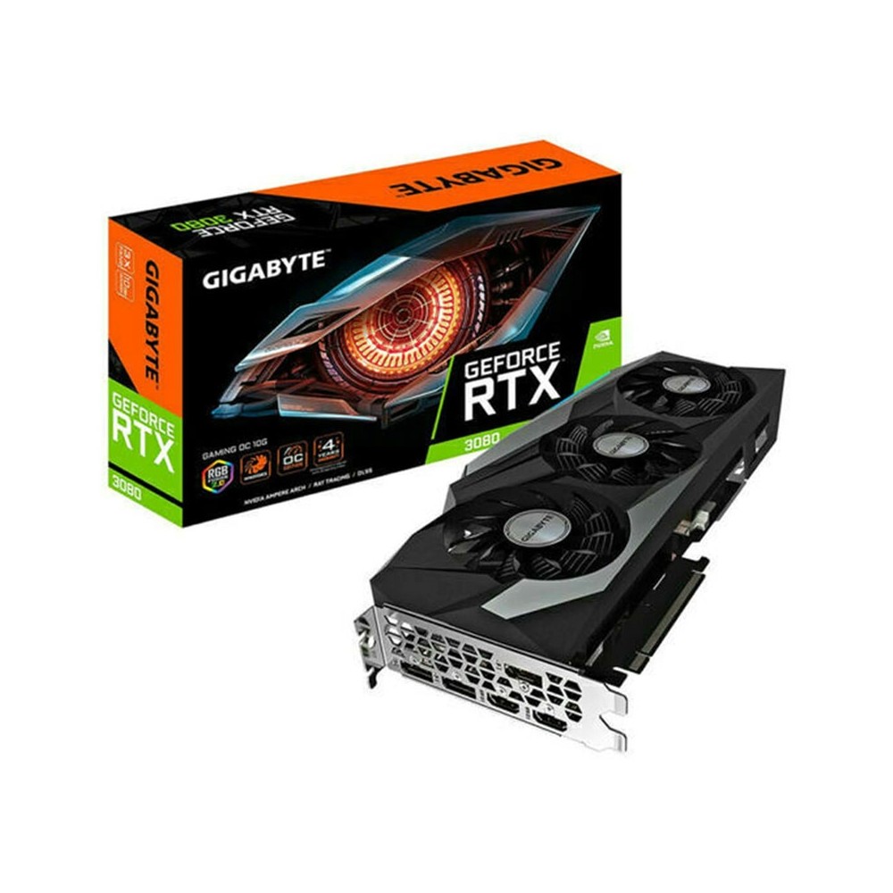 کارت گرافیک گیگابایت Gigabyte RTX-3080 با حافظه 10 گیگابایت
