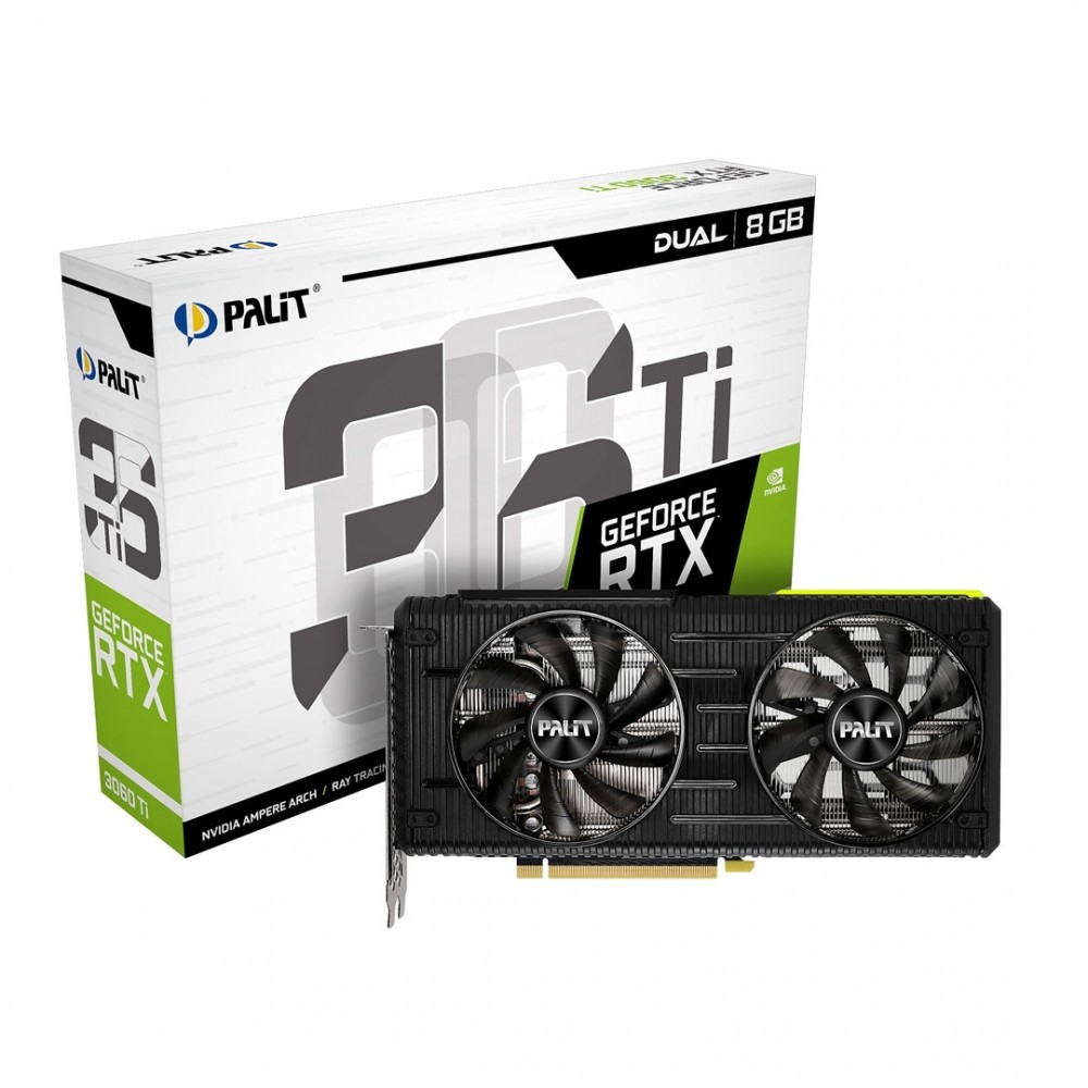 کارت گرافیک پالیت مدل Palit GeForce RTX 3060 ti با حافظه 8 گیگابایت