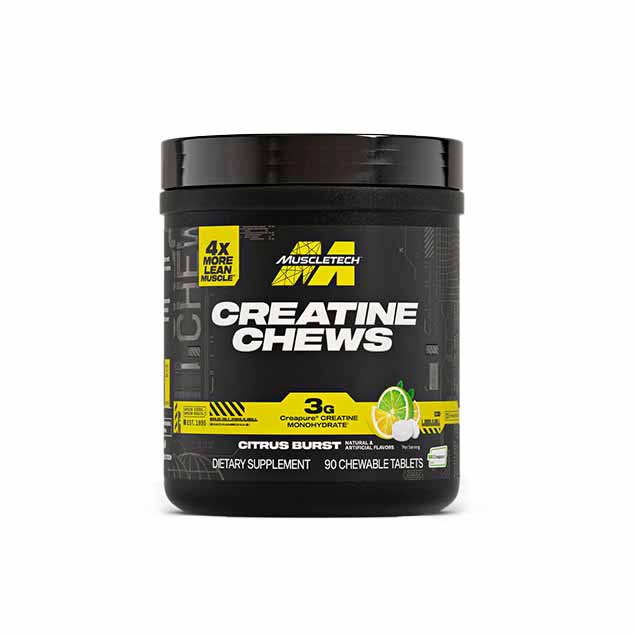 کراتین قرصی جویدنی ماسلتک - MuscleTech Creatine x4 Chews Tablet