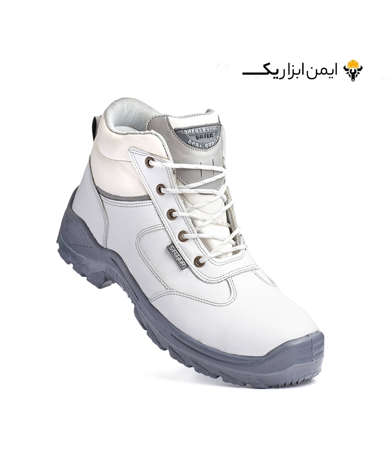 کفش ایمنی سفید مدل ساکو برند ساتر