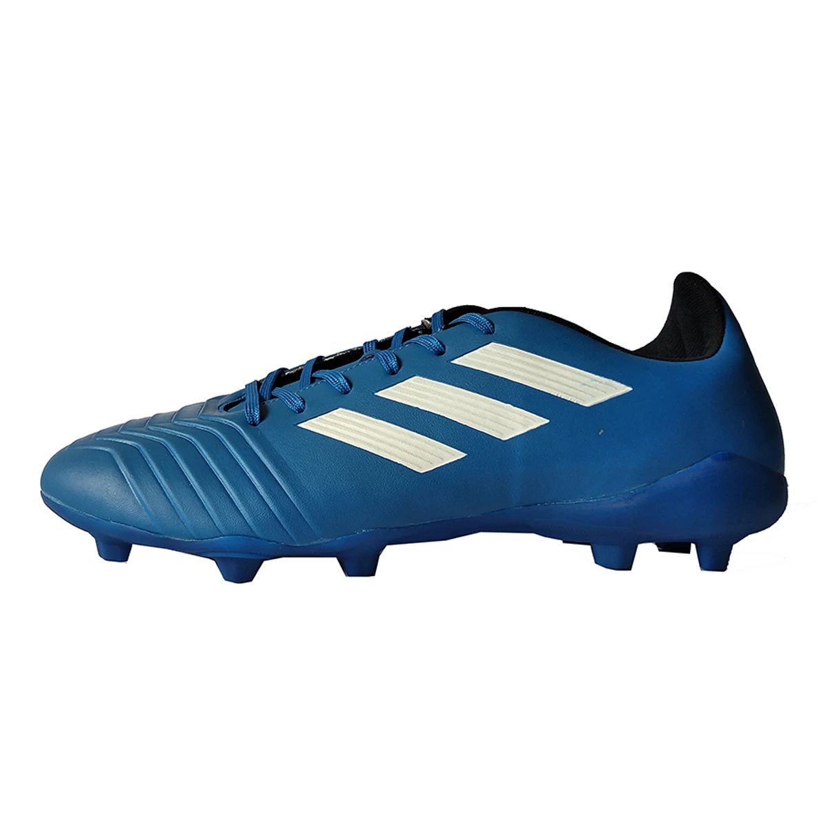کفش فوتبال آدیداس پردیتور طرح اصلی آبی سفید Adidas Predator 18.3 Blue