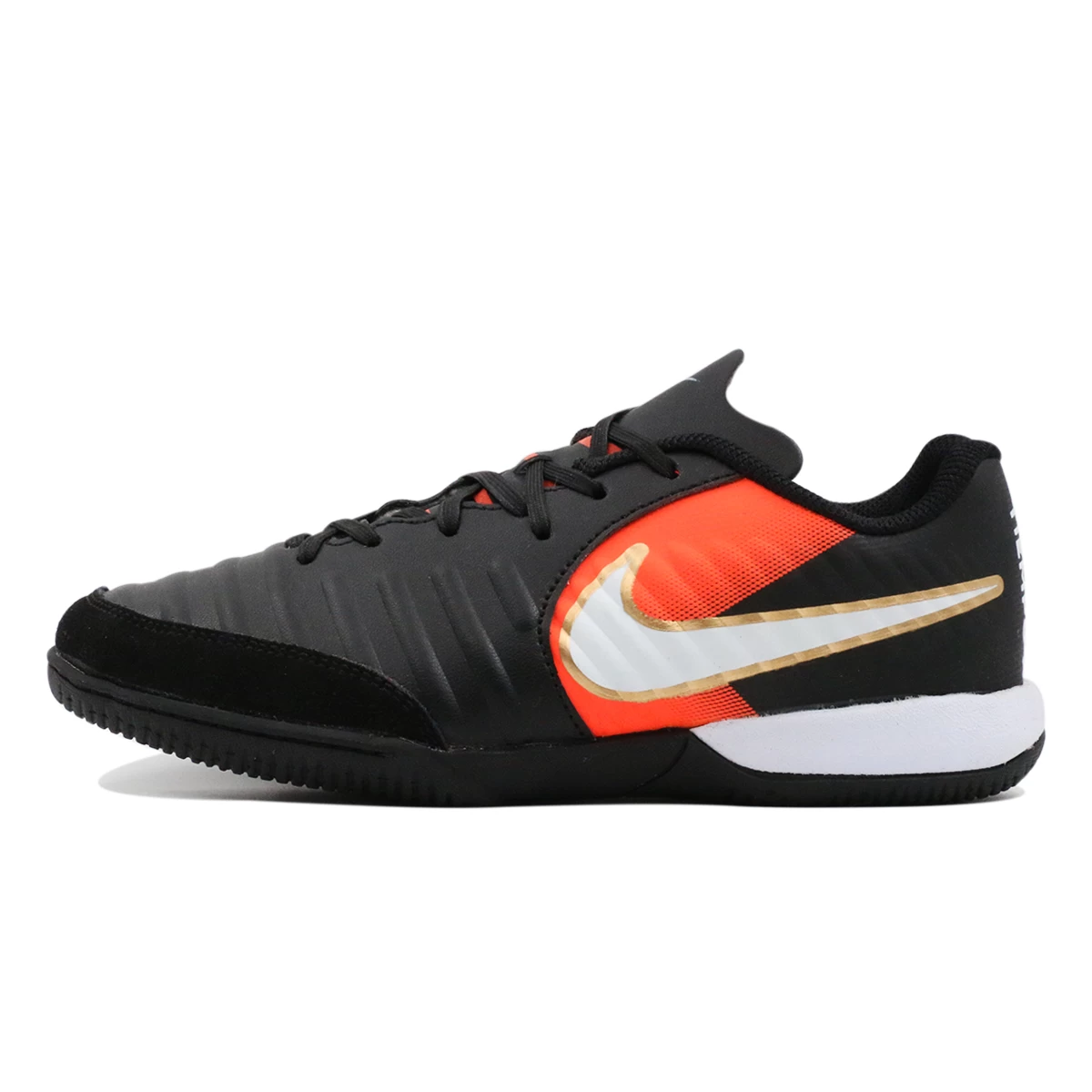 کفش فوتسال نایک تمپو ایکس Nike Tiempo X Black Orange