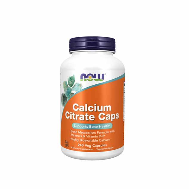 کلسیم سیترات ناو - NOW Calcium Citrate 240caps