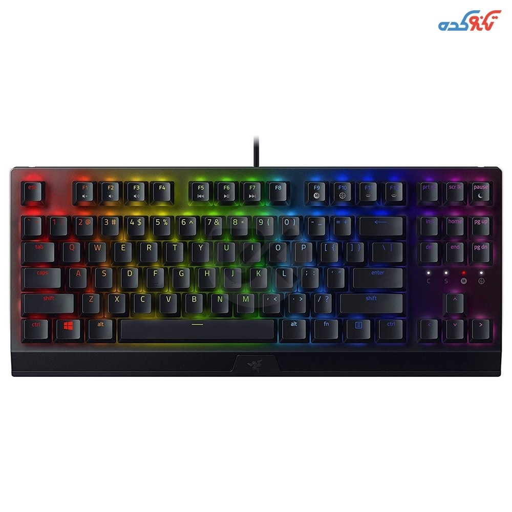 کیبورد مخصوص بازی مکانیکال ریزر مدل Razer BlackWidow V3 Tenkeyless