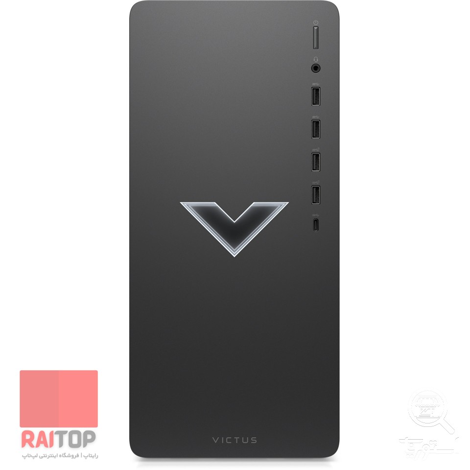 کیس کامپیوتر گیمینگ HP مدل Victus 15L TG02 12400F 1660