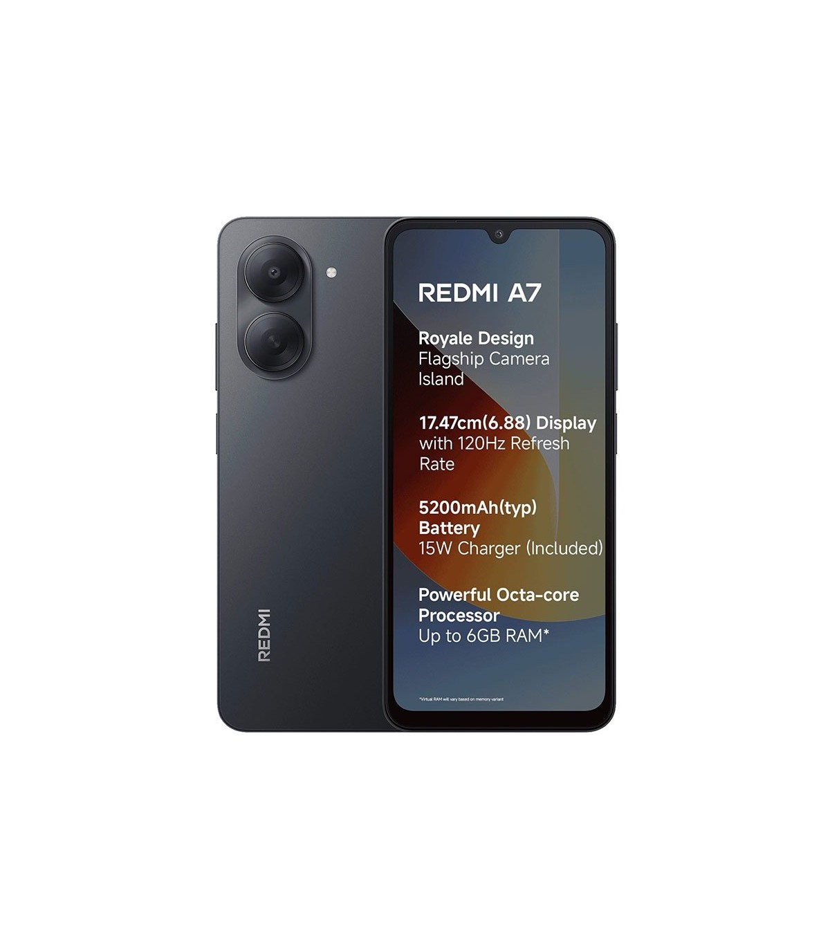 گوشی شیائومی Redmi A7 | حافظه 64 رم 3 گیگابایت