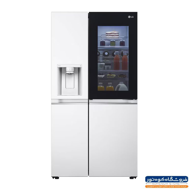 یخچال ساید بای ساید ال جی X348W سفید