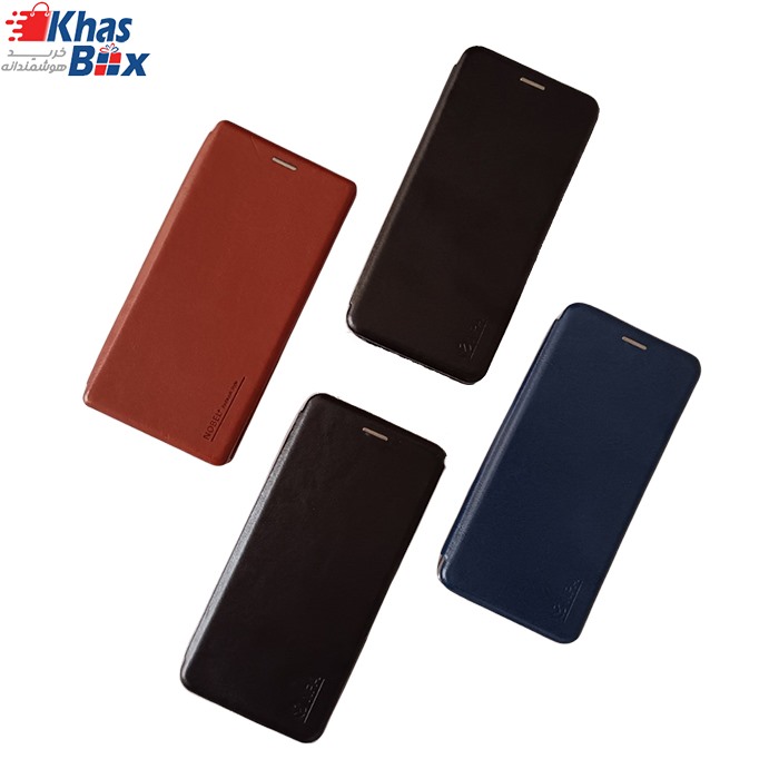کیف چرمی مگنتی محافظ لنزدار Xiaomi Redmi Note 12 Pro 5G