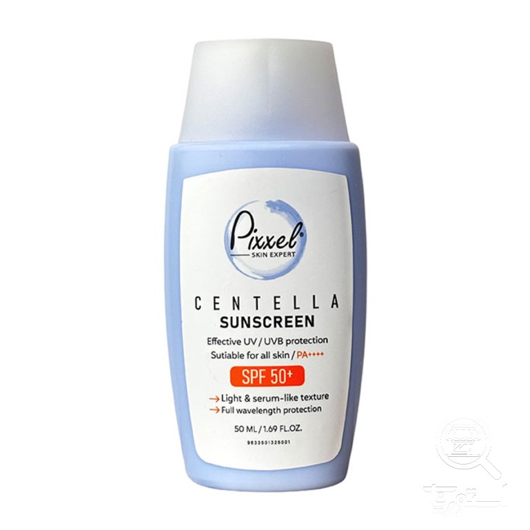 کرم ضد آفتاب بیرنگ پیکسل SPF 50 مدل Centella مناسب برای انواع پوست