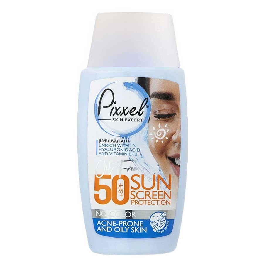 کرم ضد آفتاب بیرنگ پیکسل SPF50 مدل Oily Acne-Prone Skin مناسب پوستهای چرب