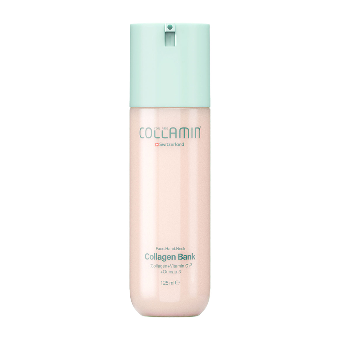 کرم مرطوب کننده صورت و گردن کلامین مدل Collagen Bank مناسب انواع پوست