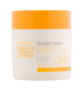 کرم دست کاسه ای نئودرم مدل Honey Shea حجم 150 میلیلیتر