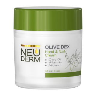 کرم دست و ناخن نئودرم مدل Olive Dex حجم 150 میلیلیتر
