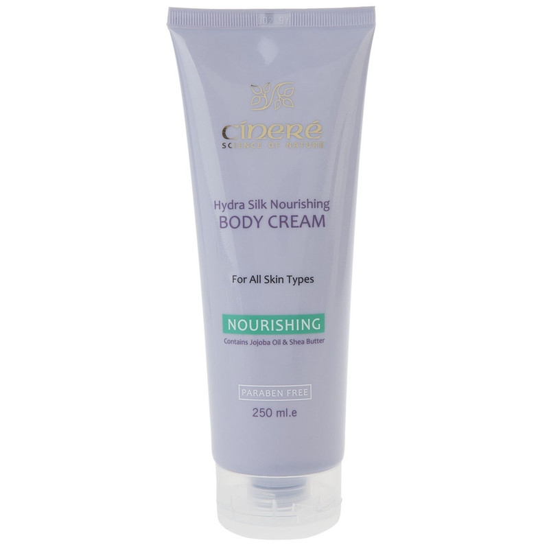 کرم مغذی بدن سینره Hydra Silk حجم 250 میلیلیتر