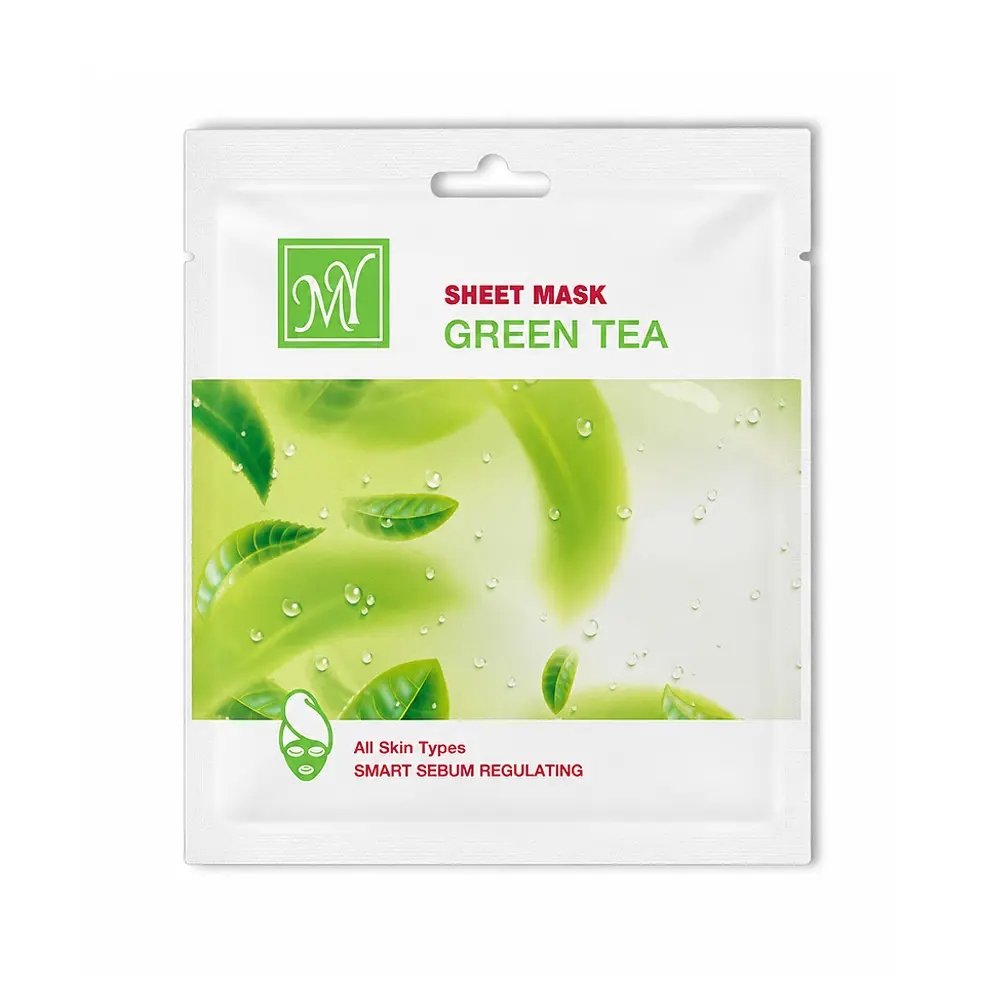 ماسک صورت ورقه ای مای حاوی چای سبز My Green Tea Sheet Mask