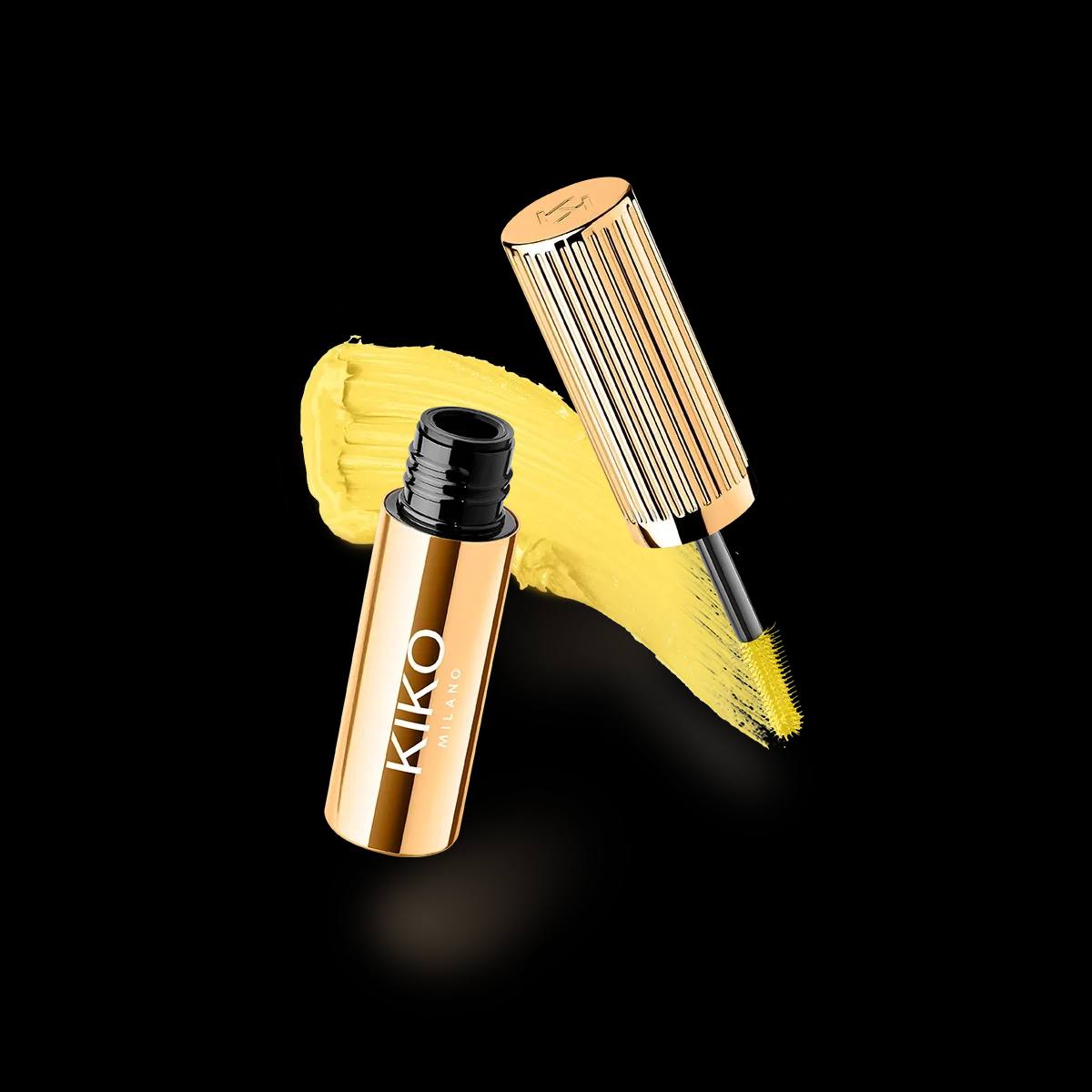 ریمل مژه و ابرو جویسی فیز کالر شات 02 – Juicy Tangerine – 4.5ml | kiko milano