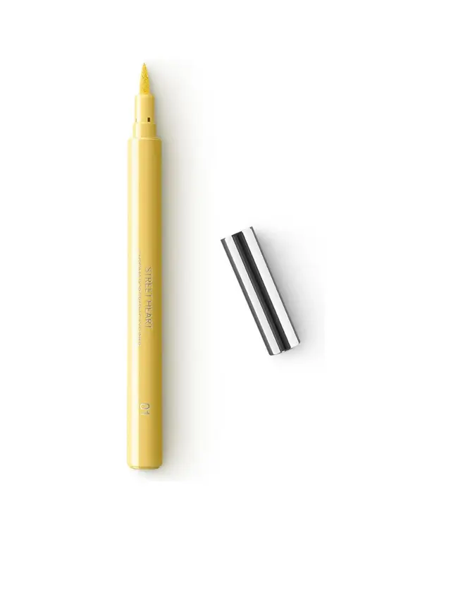 خط چشم استریت هارت کروما 01 کیکو میلانو KIKO Milano street heart chroma pop graphic eyeliner