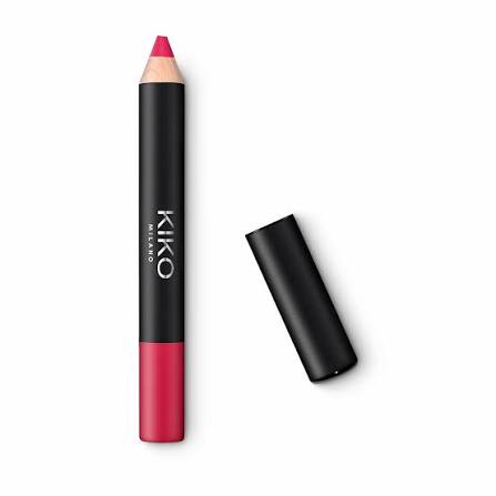 مداد لب مات اسمارت فیوژن کریون 04 کیکو میلانو (KIKO Milano Smart Fusion Creamy Lip Crayon 04 Intense Magenta)