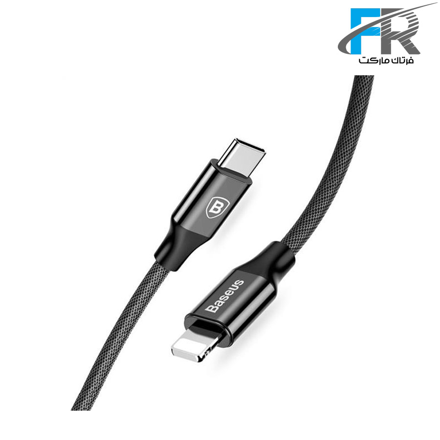 کابل تبدیل USB Type-C به Lightning باسئوس مدل Yiven طول 2 متر