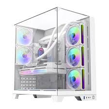 کیس گیم مکس مدل GameMax Infinity Plus White RGB Mid
