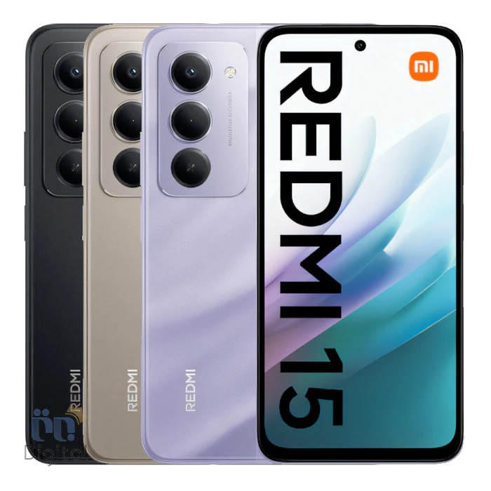 گوشی موبایل شیائومی مدل Redmi 15 4G حافظه ۲۵۶ گیگابایت با رم ۸ گیگابایت
