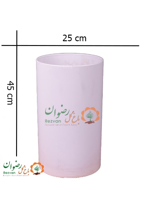 گلدان مهرنی کد 123/25 ارتفاع 45 و دهانه25(در رنگ های مختلف)