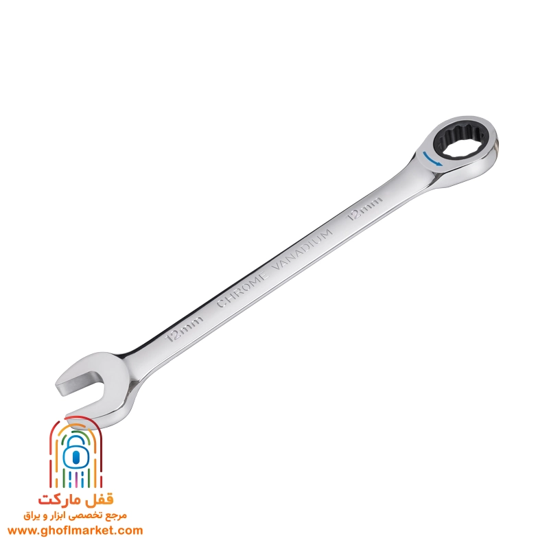 آچار یکسر تخت یکسر جغجغه سایز 12 نووا مدل NTG-1312