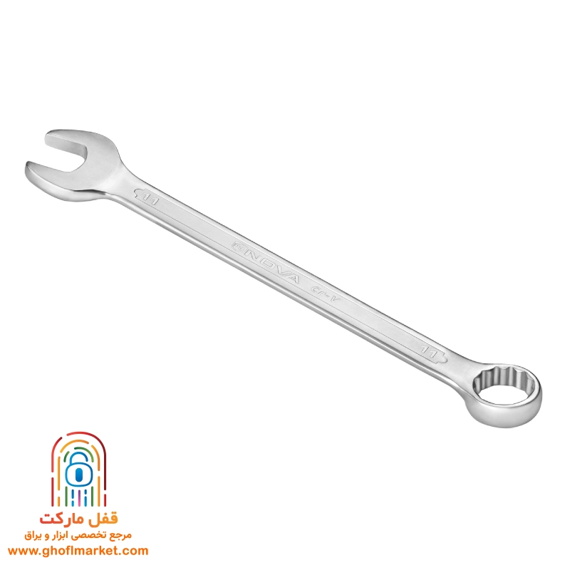 آچار یکسر تخت یکسر رینگی سایز 11 سولید نووا