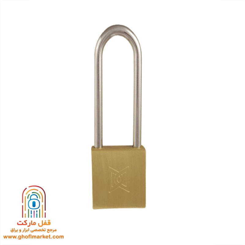 قفل آویز گیرا سایز 50 تخت میله بلند مدل 016