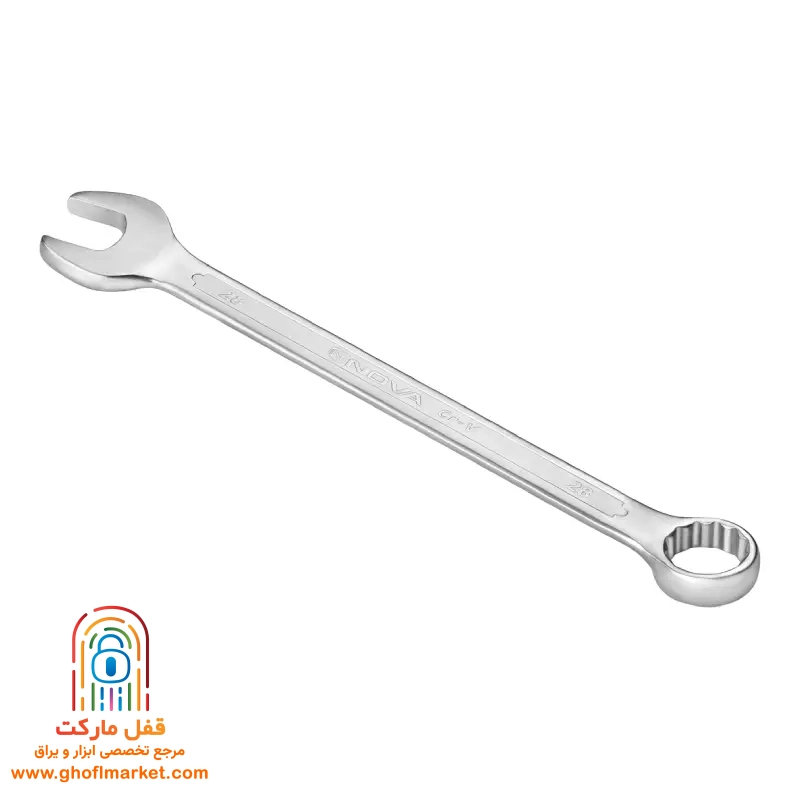 آچار یکسر تخت یکسر رینگی سایز 28 نووا مدل NTS-1039
