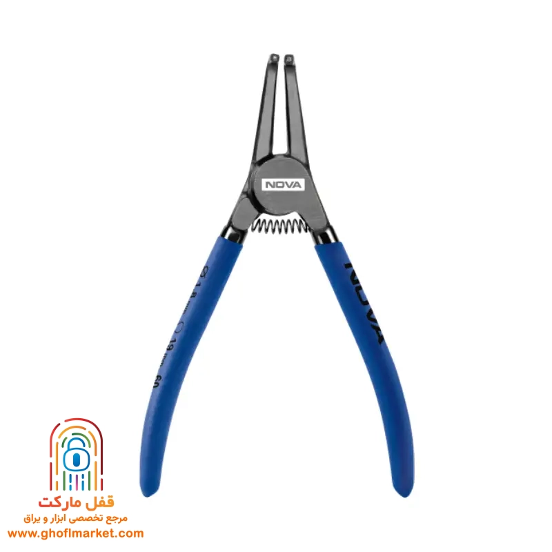 خار باز کن سر کج 7 اینچ نووا مدل NTP-8073