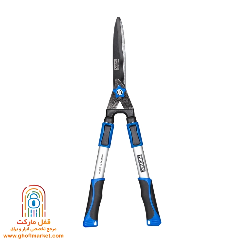 قیچی شمشاد زن 85 سانت دسته تلسکوپی تایوان نووا مدل 2381-NTS