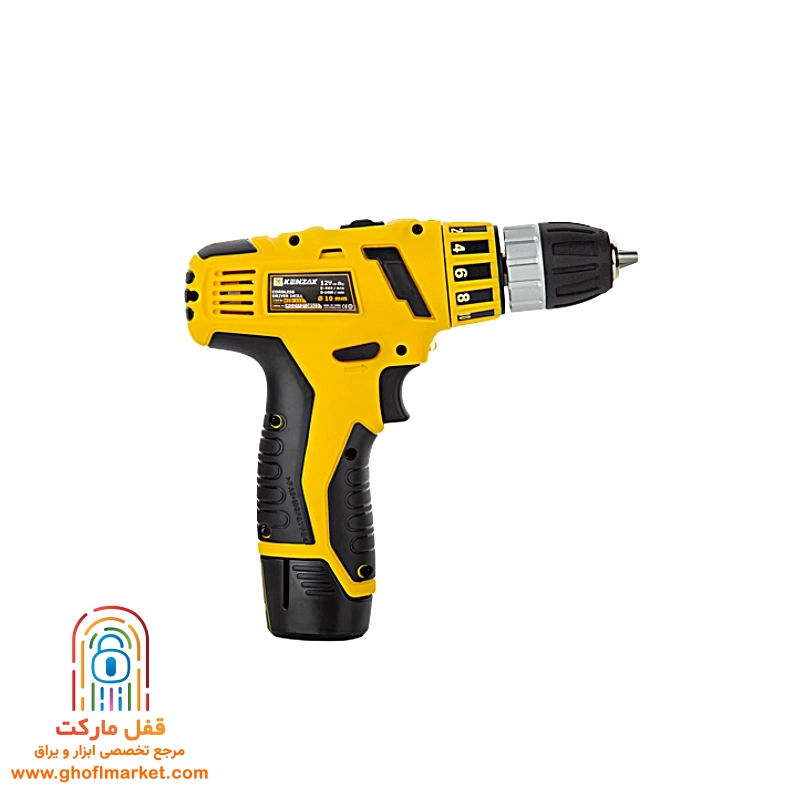 پیچ گوشتی شارژی 12 ولت کنزاکس مدل KCD-112