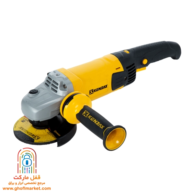 مینی فرز 1400 وات دسته بلند دیمردار کنزاکس مدل 1400-KAG